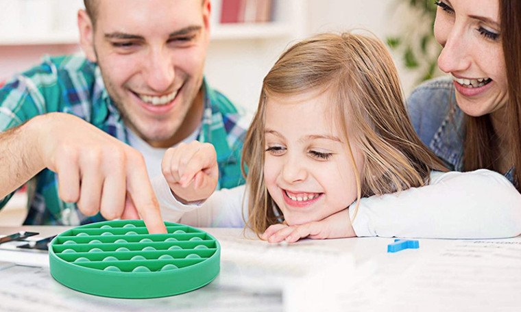 Pop it Push Bubble Stress relief fidget  game 