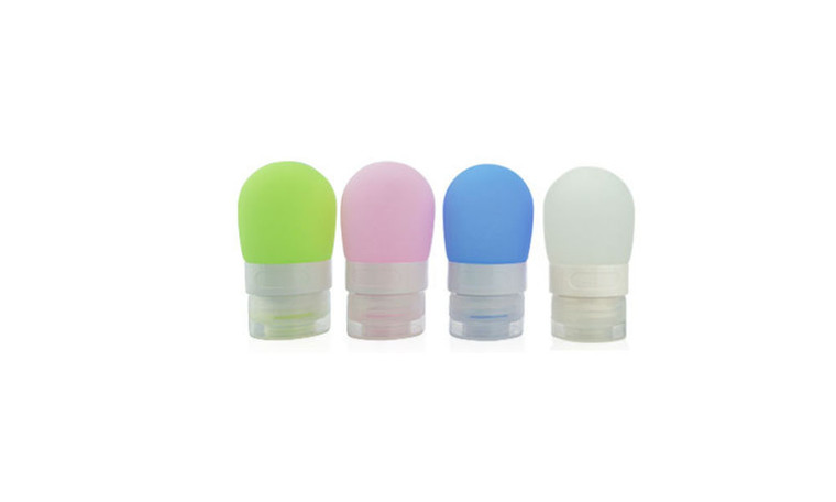 Hot-selling silicone bottling bottle travel portable silicone bottling set cosmetic sample bottle