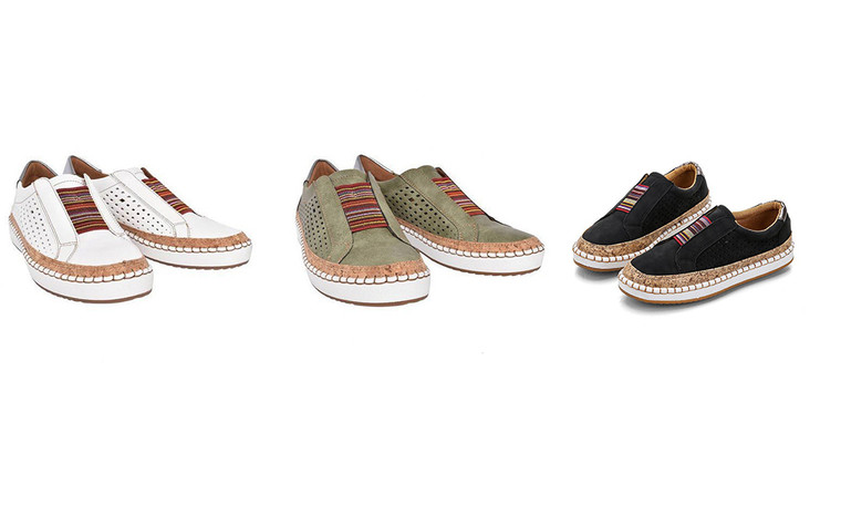 Summer color matching elastic shoes are comfortable and breathable