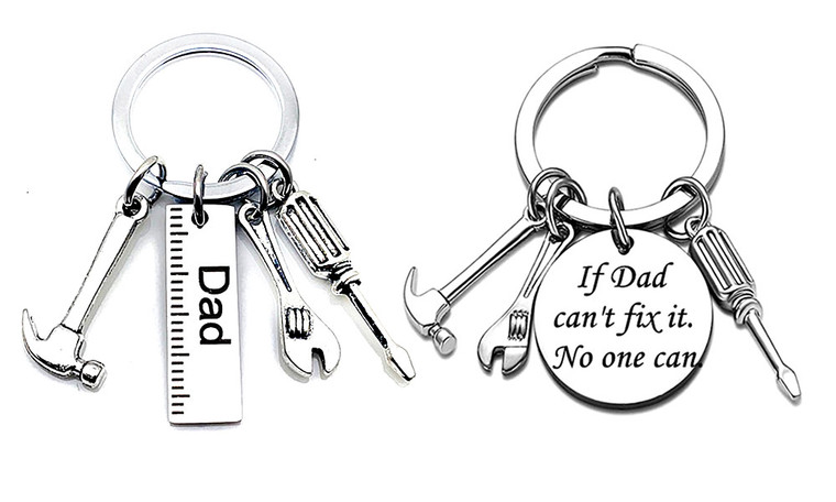 2021 Father's Day Engraved Keychain 1026