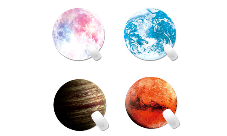 Planet Round Mouse Mat