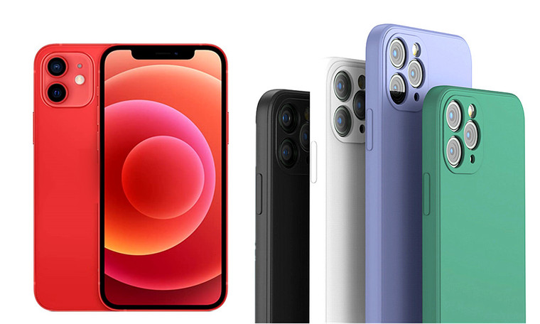 Liquid silicone slim phone case 