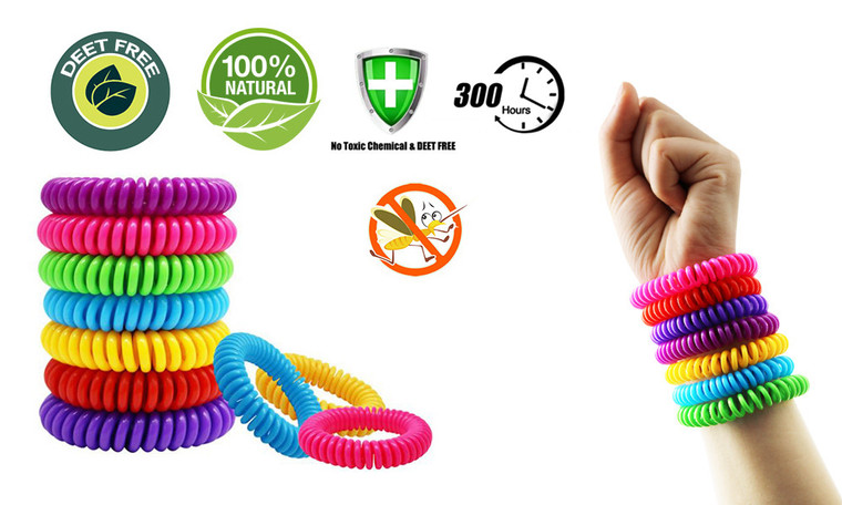 NEW-10pcsMosquito repellent bracelet phone coil-LA