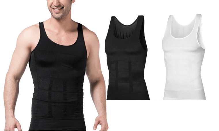 NEW-Men's Shapewear Vests-1049LA