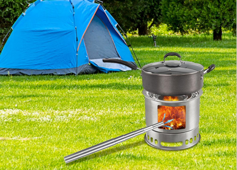 Outdoor Pocket Collapsible Fire Bellow camping survival tool-LA