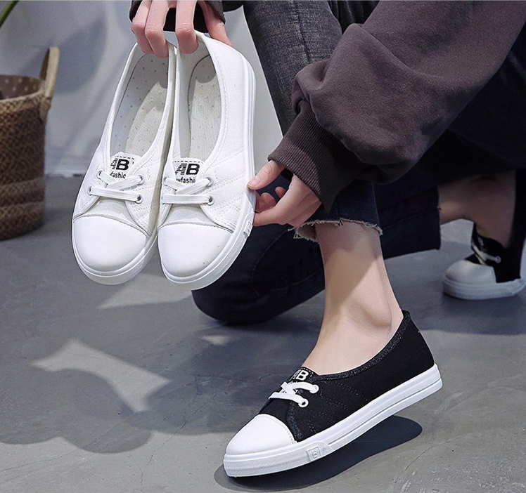 NEW-Breathable canvas shoes
