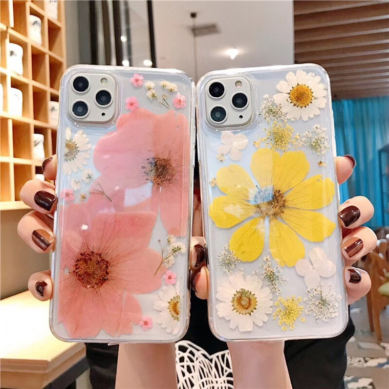 Pressed Dry flower Phone case 1146