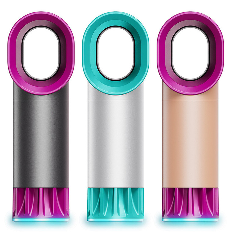 NEW-Rechargeable Handheld Bladeless Fan0031