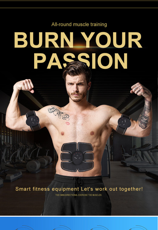 NEW-Abdominal Rechargeable Sports Outdoor Abdomen Machine Thin Abdomen0064