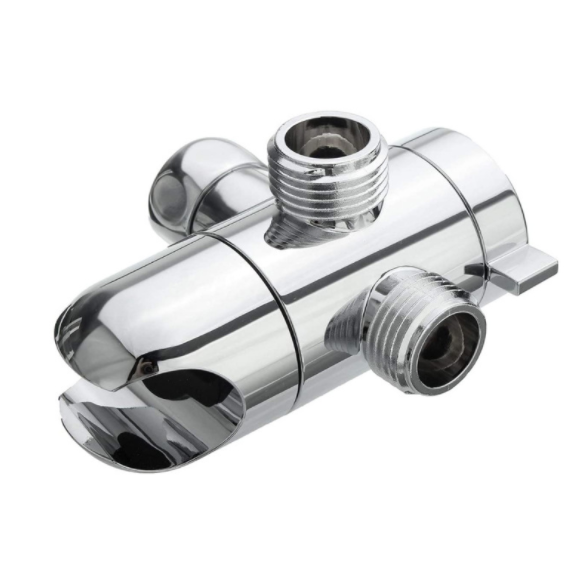 BRA-Three-way 1/2-Inch Shower Head Diverter Mount Arm Valve Correction Bracket