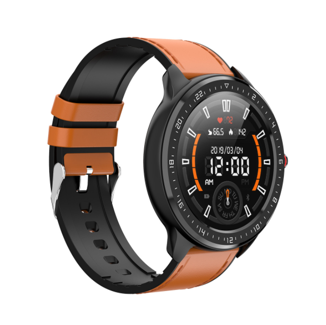 BRA-Z06 Smart Bracelet Watch Round IP67 Heart Rate Blood Pressure Multi-sports Sleep Pedometer Message Call