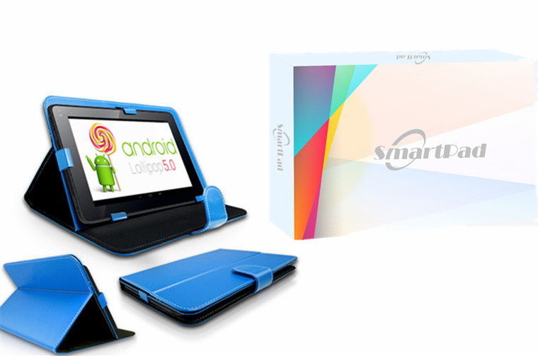 Android 5.0 QuadCore 9inch SmartPad with PU case