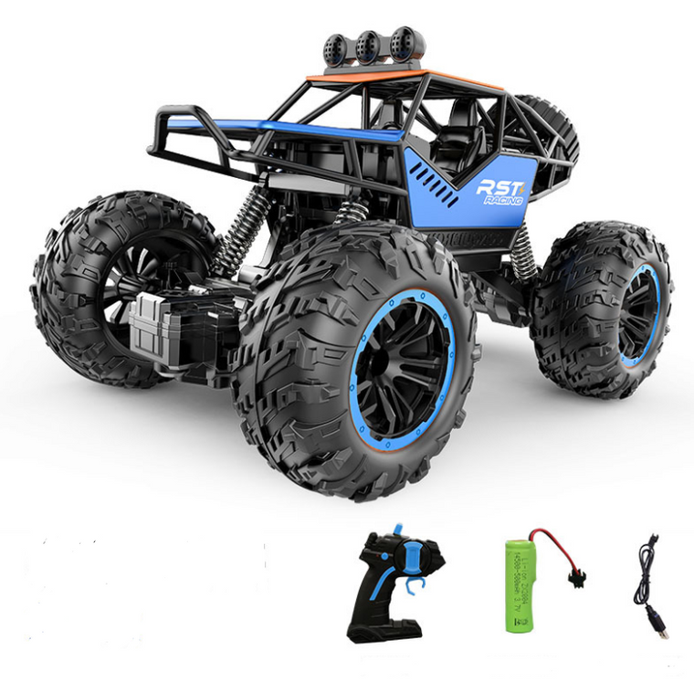 NEW-Children's remote control car climbing car charging mobile remote control off-road vehicle toy alloy 5542