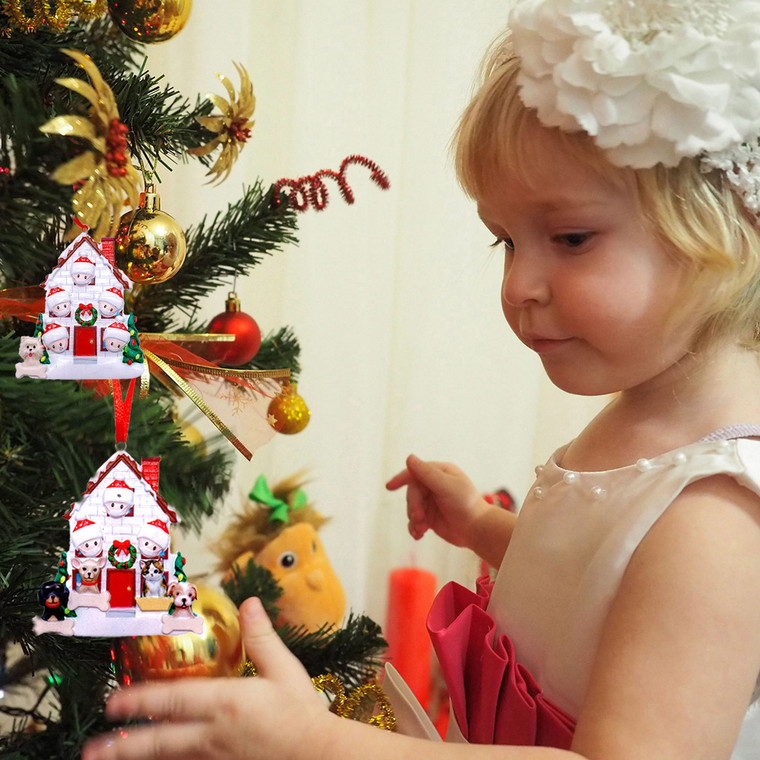 NEW-Christmas House Christmas Tree Decorations0166-LA