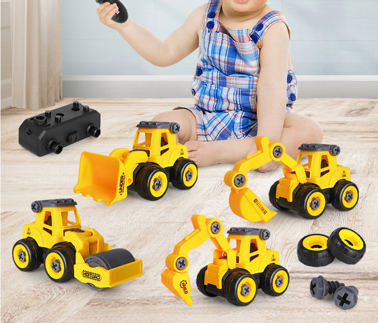 NEW-Take-Apart Construction Vehicle Toys0203