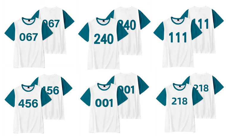 Uni-sex Gaming T Shirt White and Green-LA