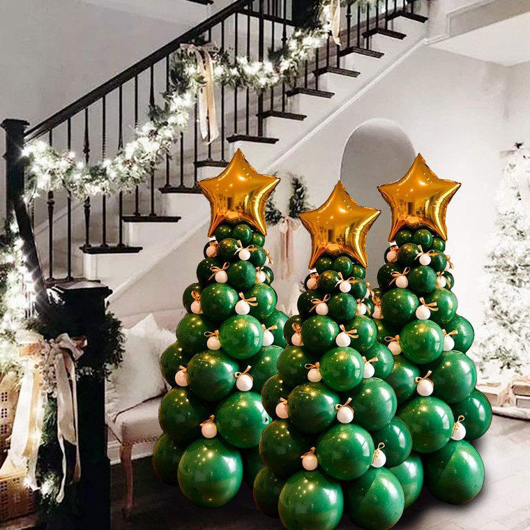Christmas Tree Balloon Set
