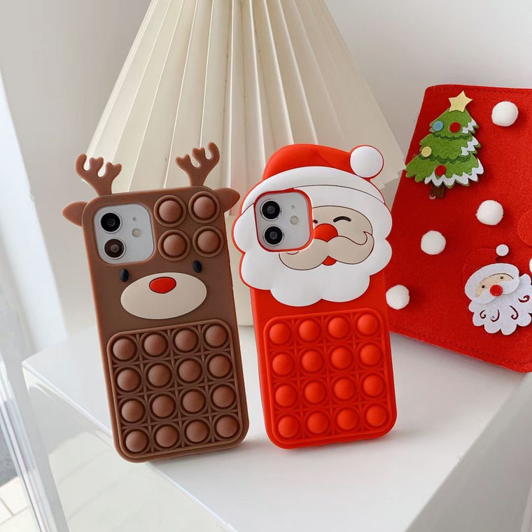Christmas Themed pop game phone case-la