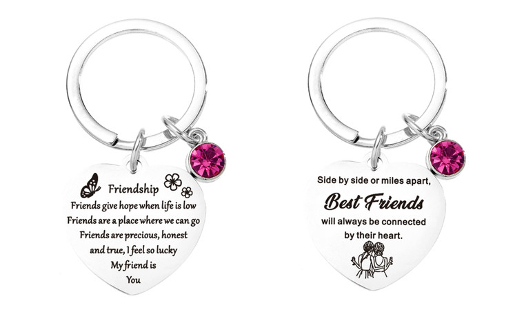 Friendship Heart Keychain-la 9467