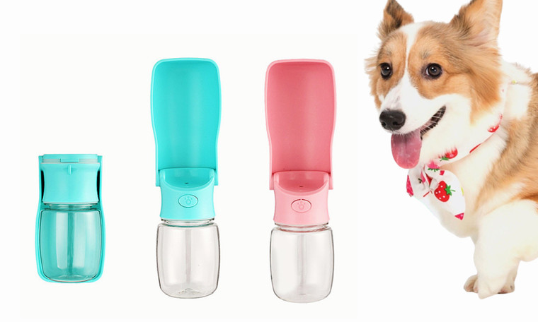 350ML Folding Dog Travel Water Bottle