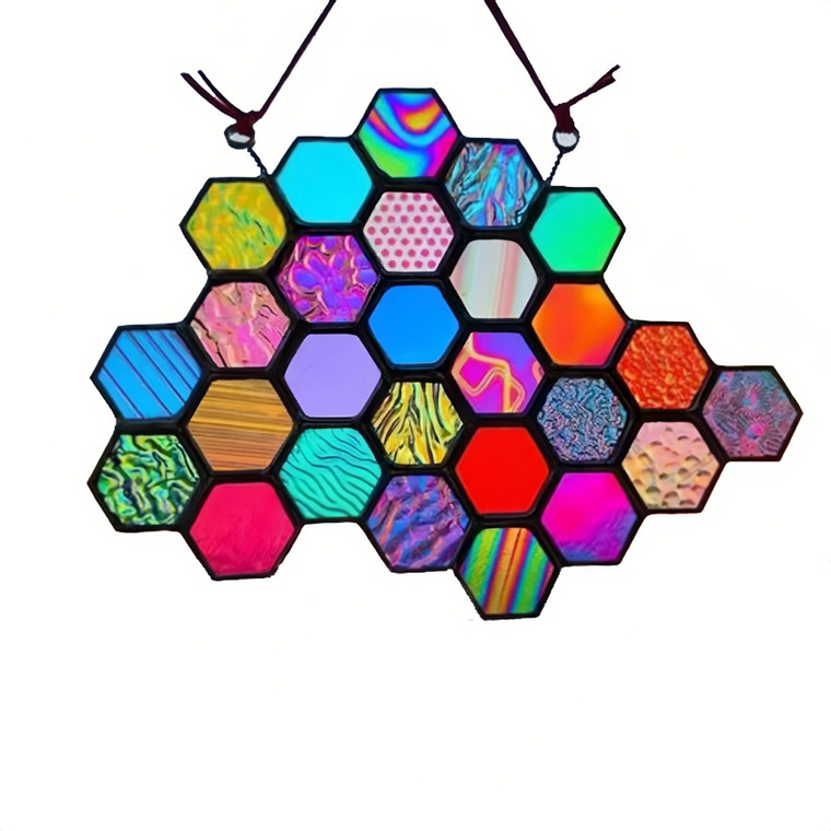 NEW Color Honeycomb Window Ornament Acrylic 0263 LA