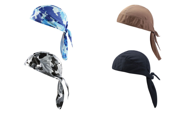 NEW  2PCS Outdoor cycling quick-drying sports headscarf moisture wicking breathable sunscreen headgear  0343 LA