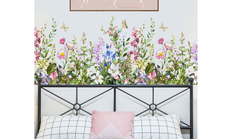 NEW   2 pcs botanical flower creative loop multiple collage   5004