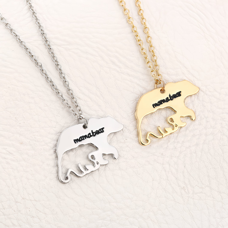 NEW Mother's Day Bear Necklace 5028 LA