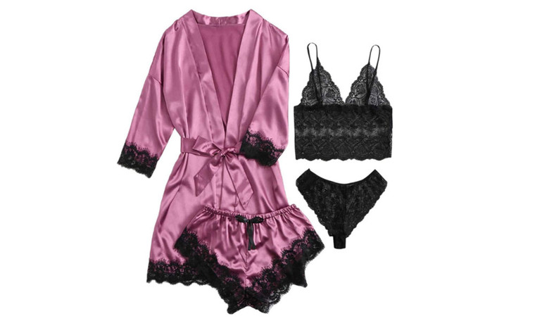 2306   NEW Sexy lingerie four-piece set 5069 LA 6779