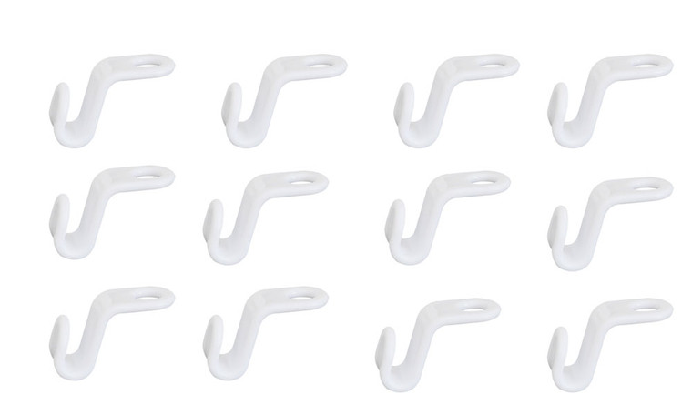 NEW  12cps home hanger connection hook creative stackable storage plastic hanger hook 5122 LA