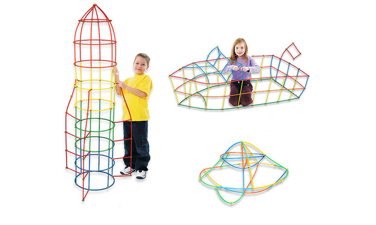 NEW  Creative 4D straw assembling building blocks 5205