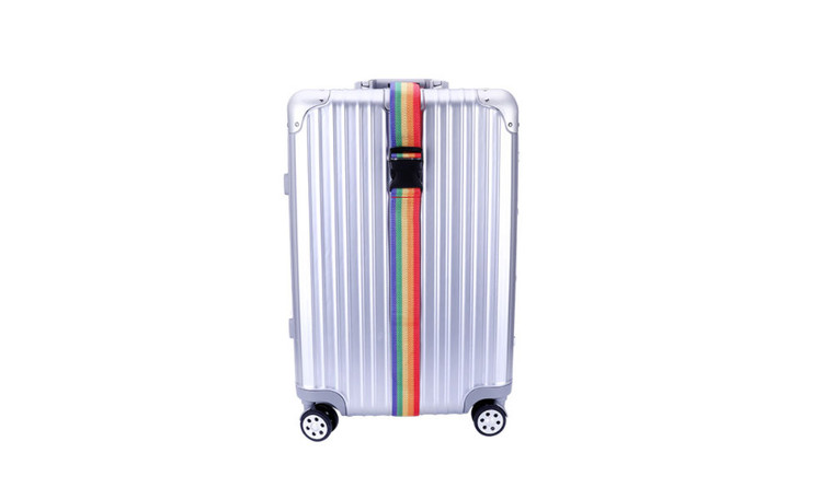 NEW 2PCS One word packing belt, buckle, safety belt, luggage strap, no password luggage strap  5228