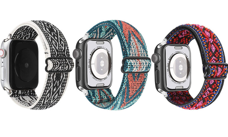 NEW nylon sun buckle adjustable applewatch strap for apple wristband  5268