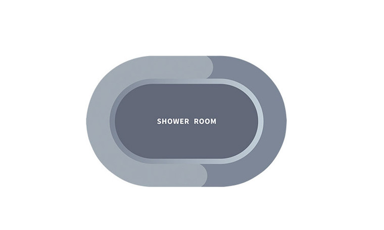 NEW  Absorbent foot mat bathroom door non-slip soft floor mat quick-drying mat 5276