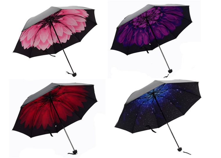 3D Print Anti-UV windproof foldable umbrella