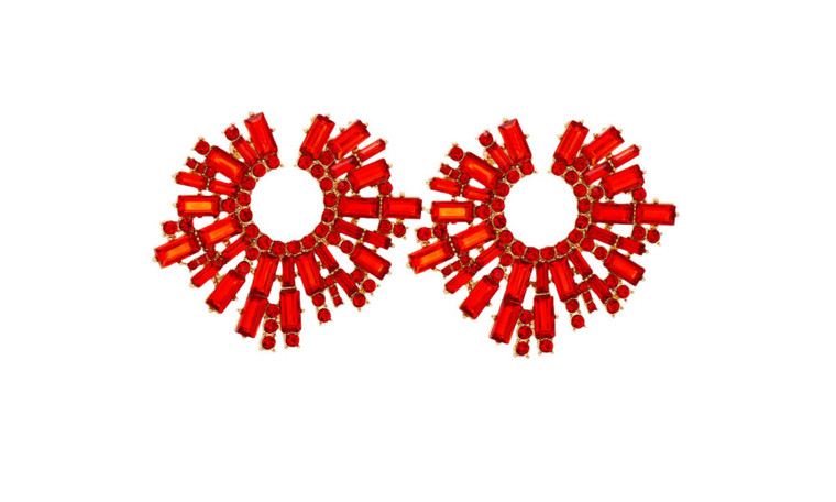 NEW  Colorful Sunflower Earrings  5364