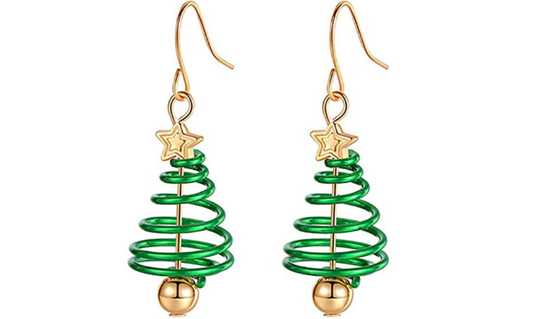 NEW  Christmas decorations Christmas Tree Earrings  5372