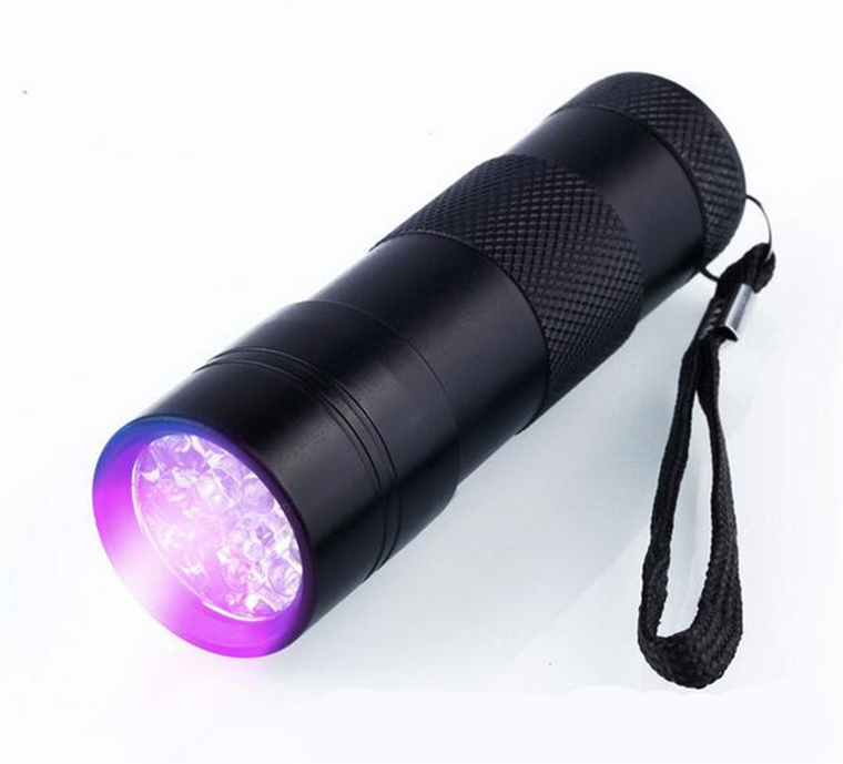 UV Detect UV Flashlight - Best LED Ultraviolet UV Flashlight for Pet Stains - Cat Stain Detector Dog Stain Detector 3296 