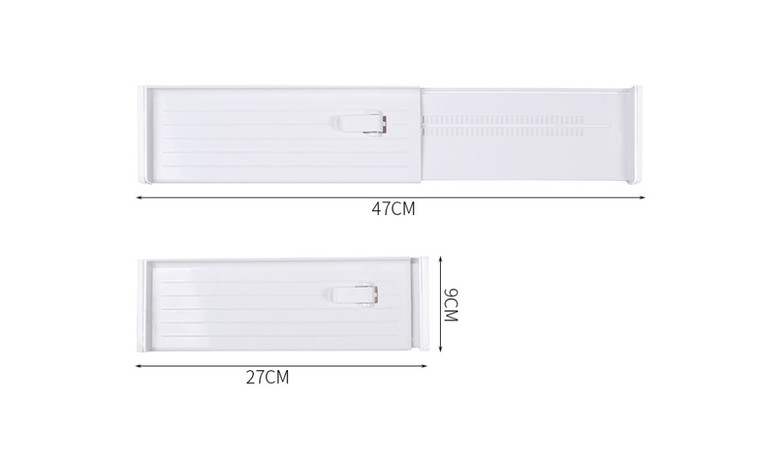 NEW 4PCS Multifunctional household retractable drawer storage divider 5685