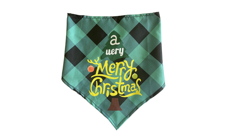 NEW 4PC Pet Triangle Scarf Christmas Day Pet Cat and Dog Ornament 5772