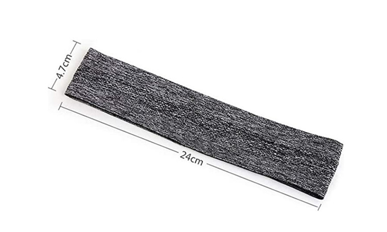 NEW 3PC men's and women's sweat absorbent headband silicone non-slip sports hairband  5817