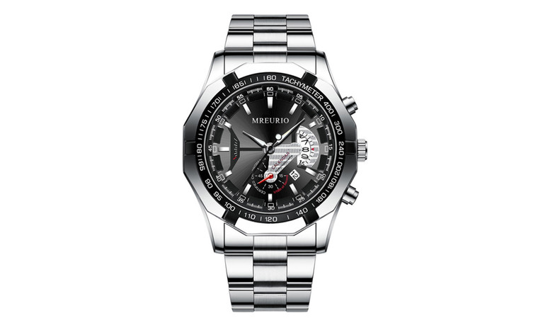 NEW Men's watch waterproof non-mechanical watch large dial watch oversized new calendar 5856