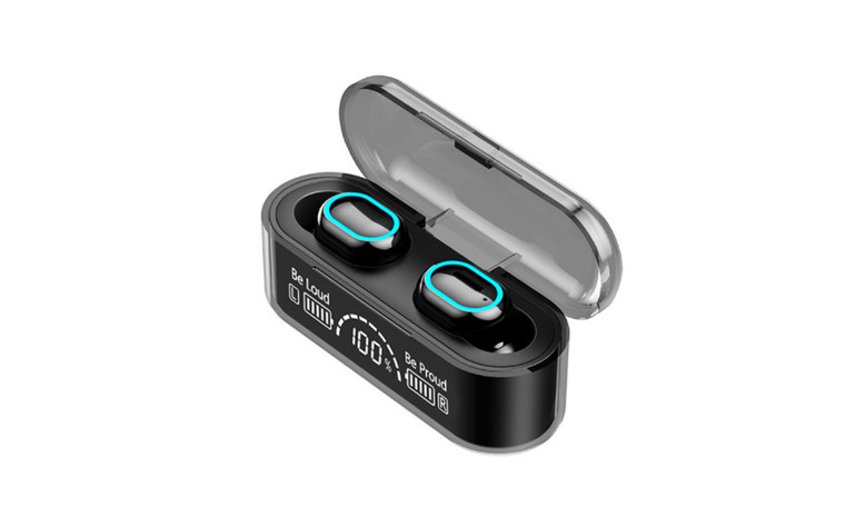 NEW G35 sports game Bluetooth headset binaural digital display with charging box 5896