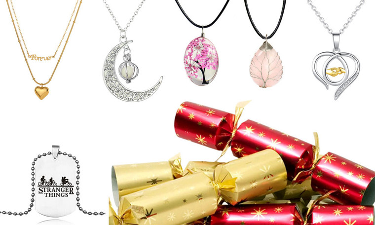 New Luxury 10inch Life Tree Necklace Cracker Set      6006