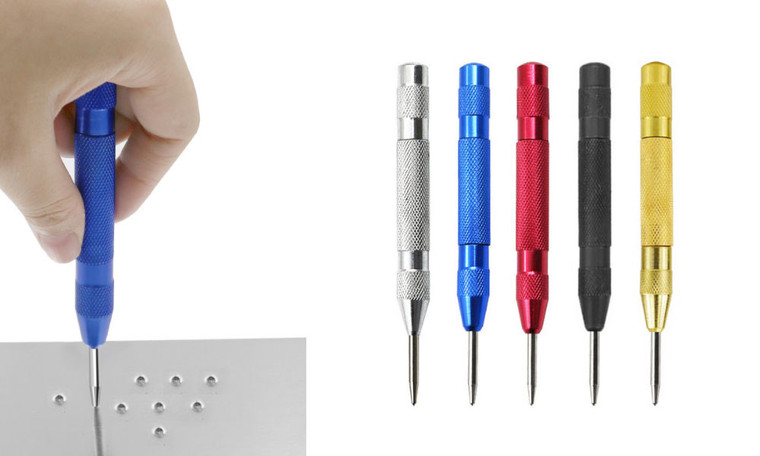 NEW  High hardness semi-automatic center punch automatic spring positioner 6099