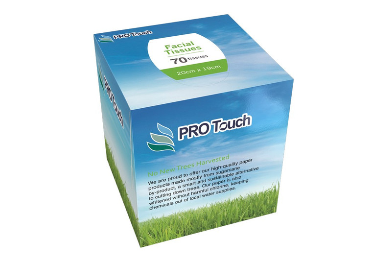Pro Touch Facial Tissue Cube of 70 (box of 24)