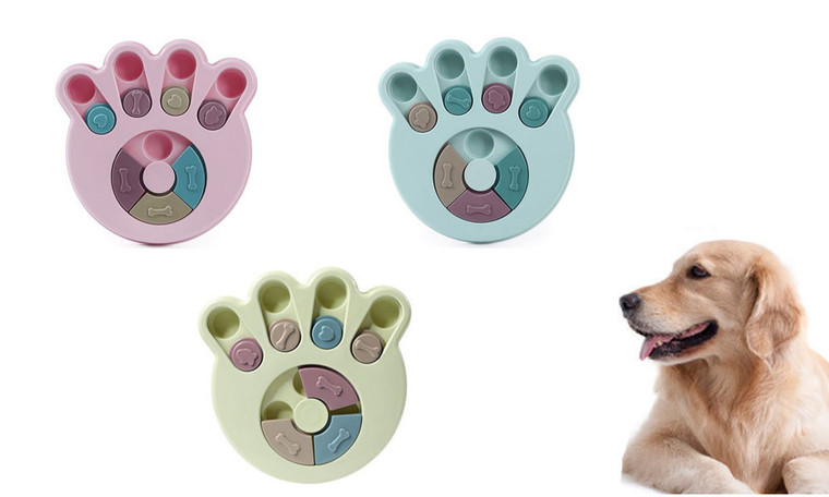 2302  NEW  Pet toys dog food turntable eating choke-proof tableware dog bowl supplies  6326