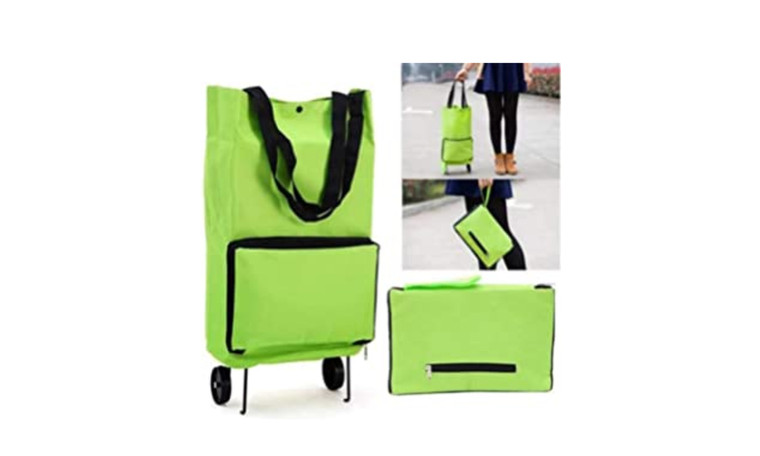 2303 NEW Foldable shopping bag with wheels6247