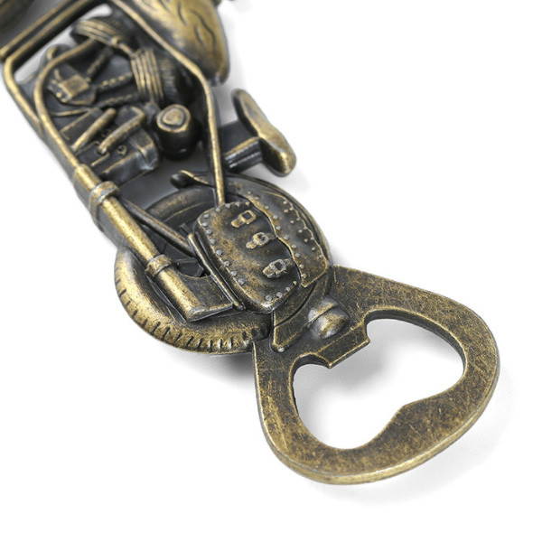 2303 NEW Metal zinc alloy antique motorcycle bottle opener  6363