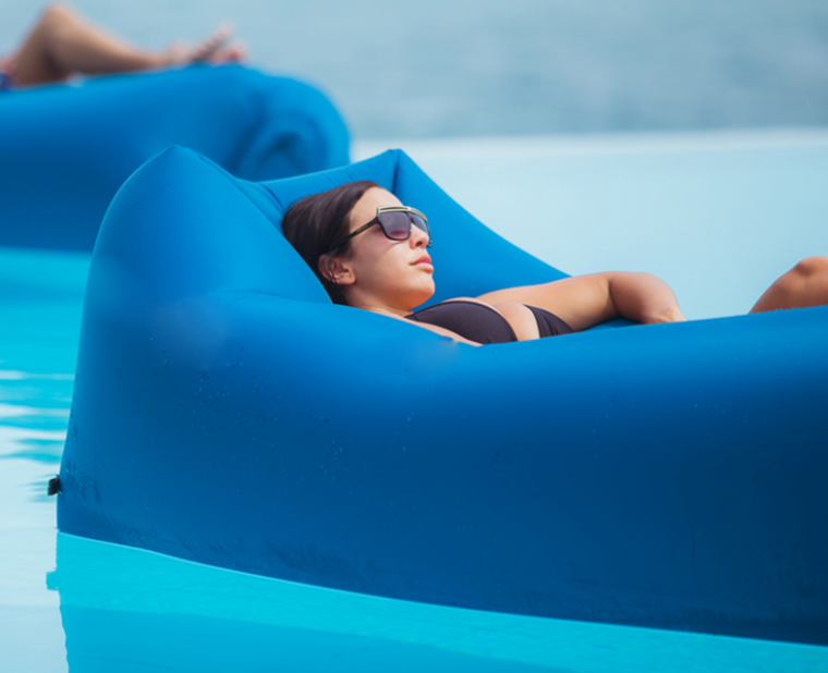 NEW 2017 Design Fast Inflatable Outdoor Air Lounger